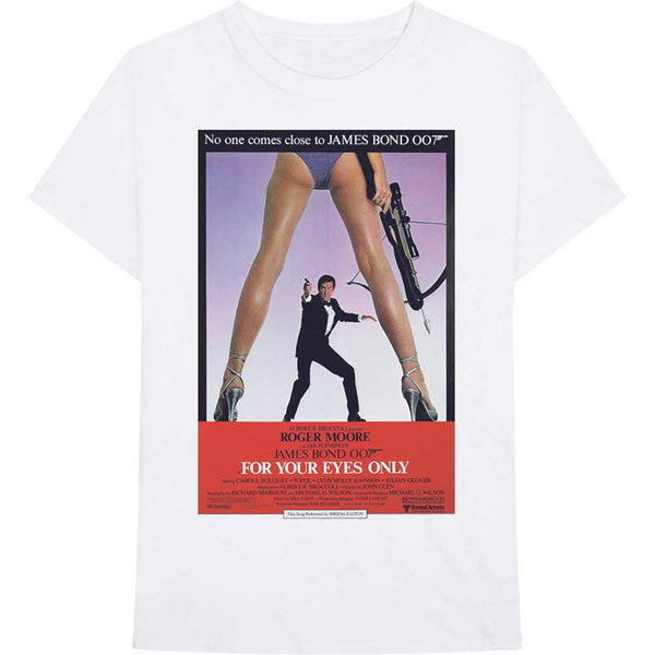 James Bond 007 | Official Film T-Shirt | For Your Eyes Poster