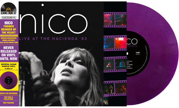 Nico - Live At The Hacienda '83 (Clear Purple Vinyl LP)