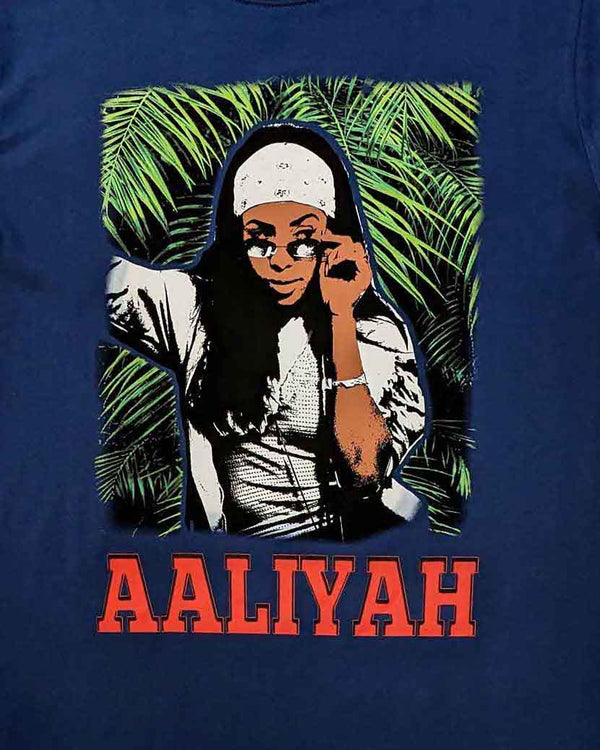 Aaliyah | Official Band T-Shirt | Foliage