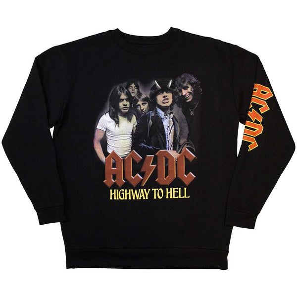 AC/DC | Official Band Sweatshirt | H2H Band (Sleeve Print)