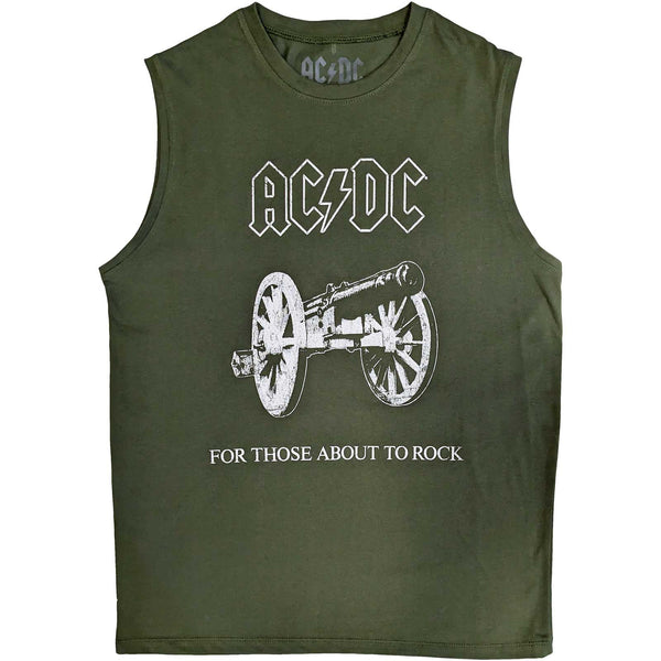 AC/DC | Official Band Tank Top | About To Rock