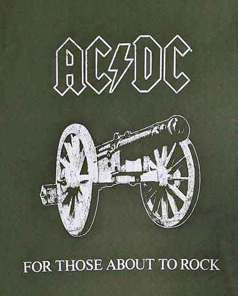 AC/DC | Official Band Tank Top | About To Rock