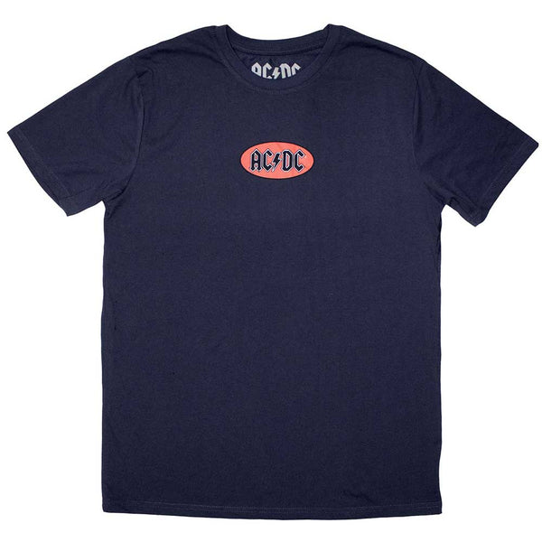 AC/DC | Official Band T-Shirt | Mini Oval Logo