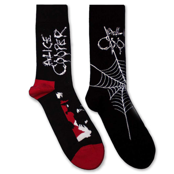 Alice Cooper Socks 2 Pack - Adult UK 7-11 (EU 41-46, US 8-12)