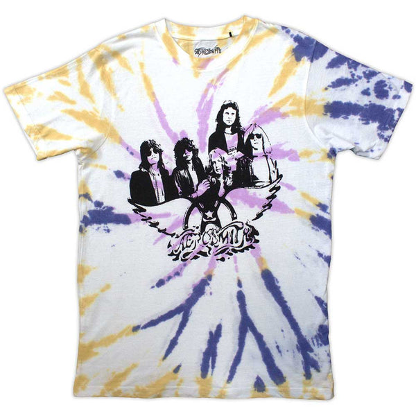 Aerosmith | Official Band T-Shirt | Photo Wings (Wash Collection)