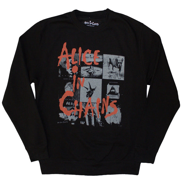 Alice In Chains | Official Band Sweatshirt | Albums Montage