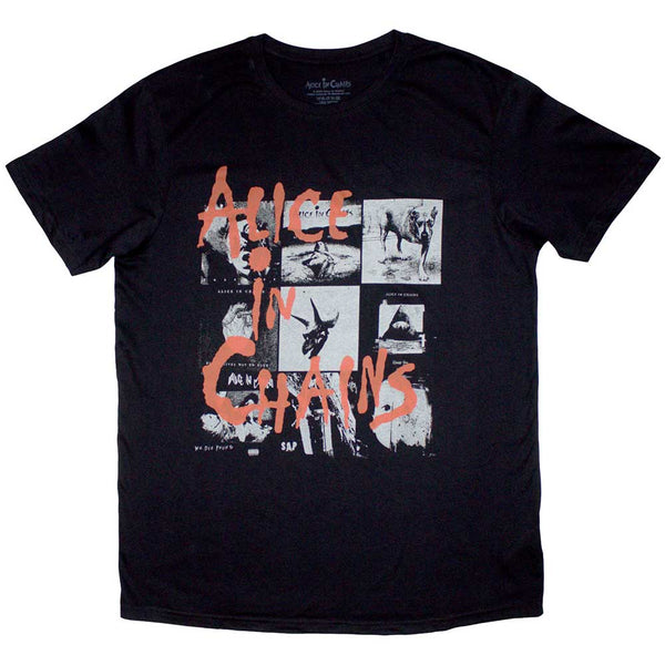 Alice In Chains | Official Band T-Shirt | Albums Montage