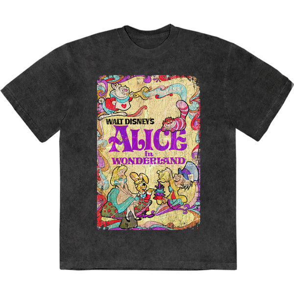 Disney | Official T-Shirt | Alice In Wonderland - Psych Poster