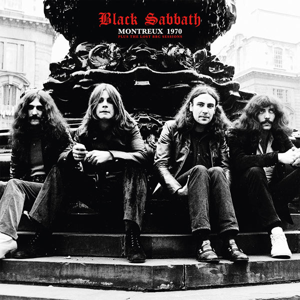 Black Sabbath - Montreux 1970 (Clear/Red Splatter Vinyl Double LP)