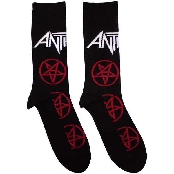 Anthrax Socks 3 pack - Adult UK 7-11 (EU 41-46, US 8-12)