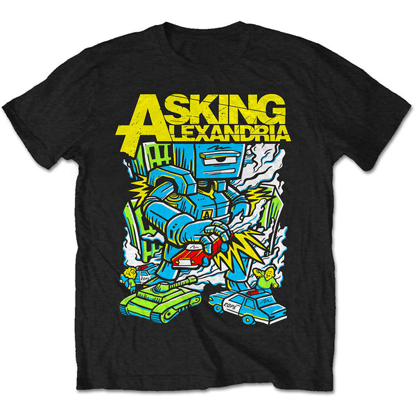 Asking Alexandria | Official Band T-Shirt | Killer Robot