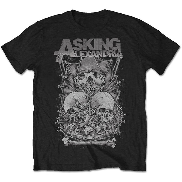 Asking Alexandria | Official Band T-Shirt | Skull Stack