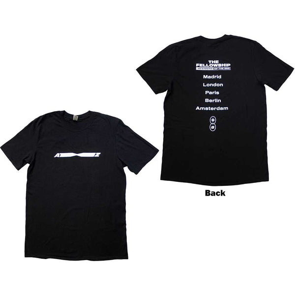 ATEEZ | Official T-Shirt | Fellowship Tour Euro Logo (Back Print & Ex-Tour)
