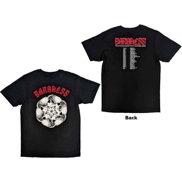 Baroness | Official Band T-Shirt | Lightwing (Back Print)