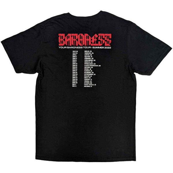 Baroness | Official Band T-Shirt | Lightwing (Back Print)