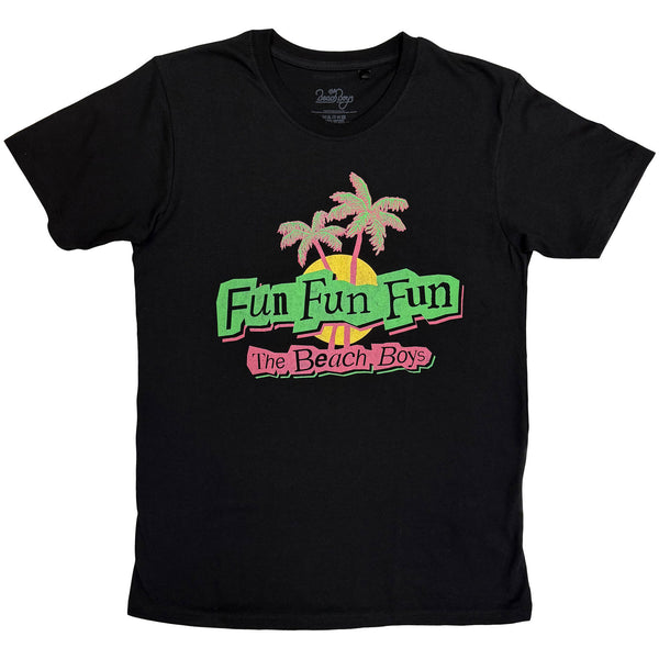 The Beach Boys | Official Band T-Shirt | Fun (Black)