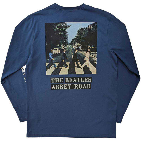 The Beatles | Official Band Long Sleeve T-Shirt | Abbey Road (Back & Sleeve Print)