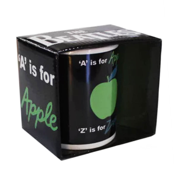 The Beatles boxed Coffee Mug featuring A is for Apple Z is for Zapple