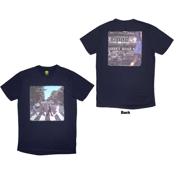 The Beatles | Official Band T-Shirt | Vintage Abbey Road (Back Print)