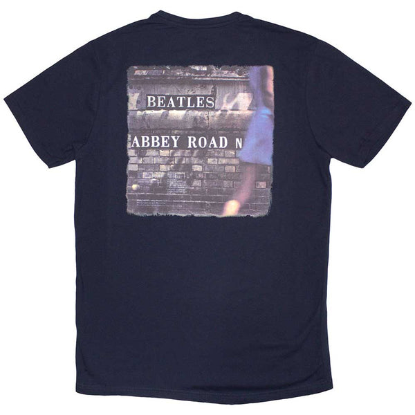 The Beatles | Official Band T-Shirt | Vintage Abbey Road (Back Print)