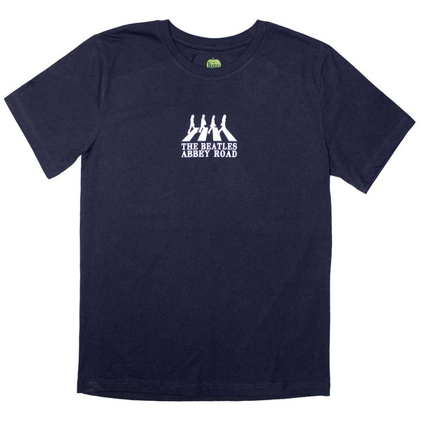 The Beatles | Official Band T-Shirt | Mini Abbey Road Crossing Silhouette