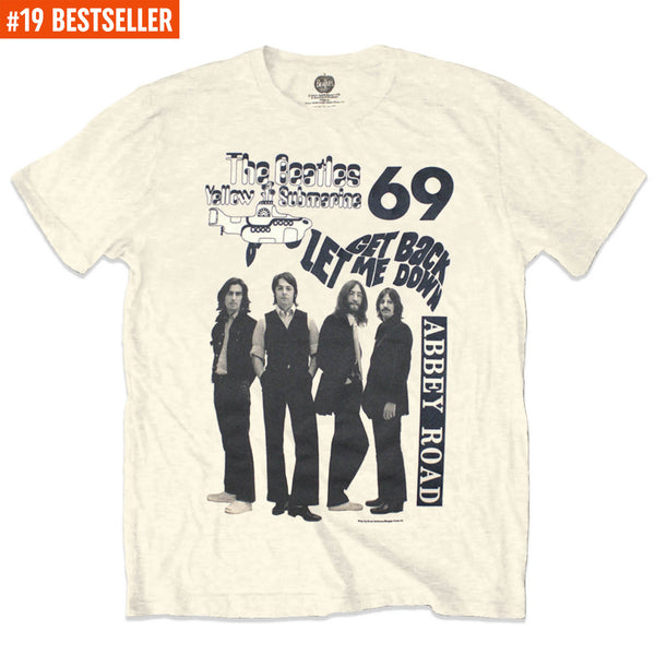 The Beatles | Official Band T-Shirt | 1969