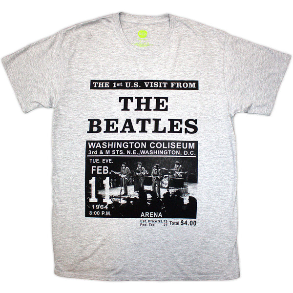 The Beatles | Official Band T-Shirt | Washington '64 Promo