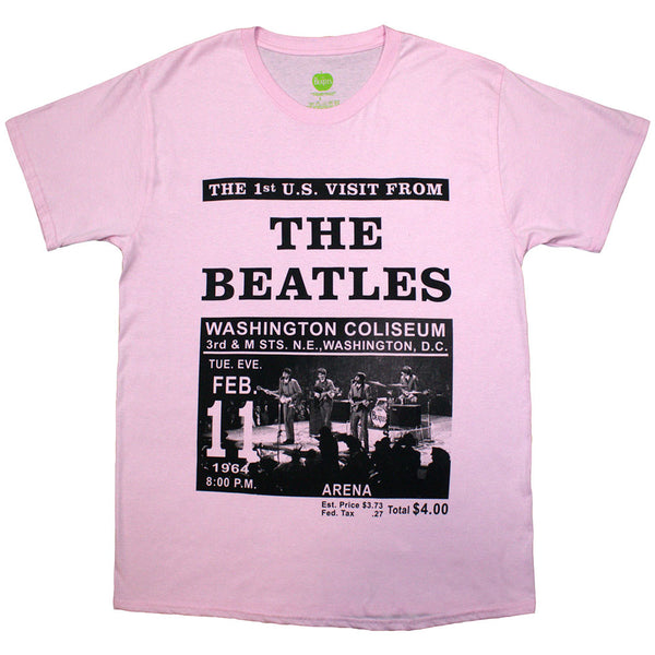 The Beatles | Official Band T-Shirt | Washington '64 Promo