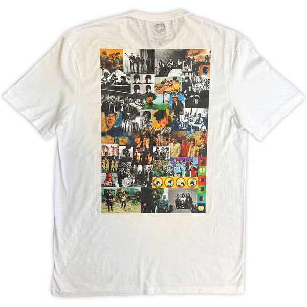 The Beatles | Official Band T-Shirt | Anthology (White) (Back Print)