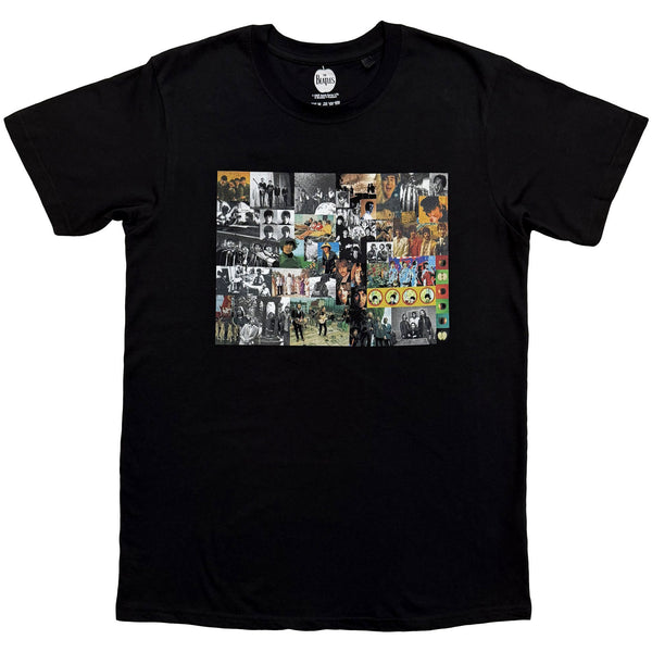 The Beatle | Official Band T-Shirt | Collage Montage (Black)