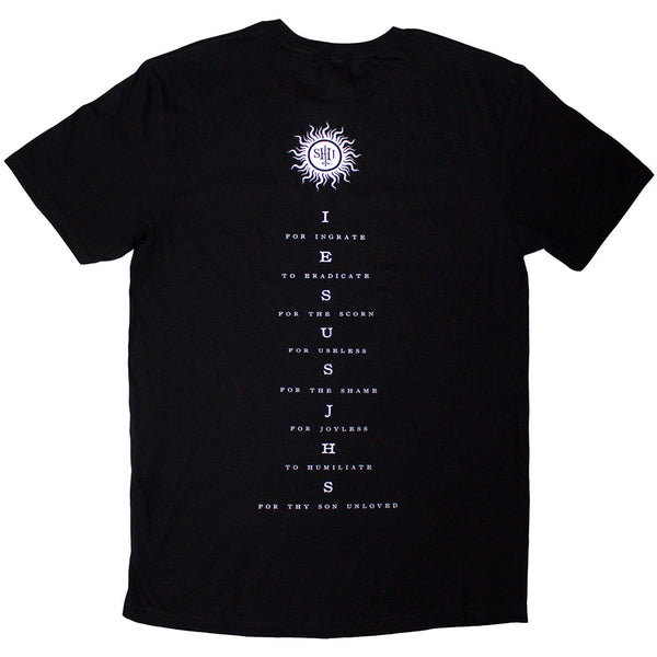 Behemoth | Official T-Shirt | The Shit Ov God Vertical Logo Cover (Back Print)
