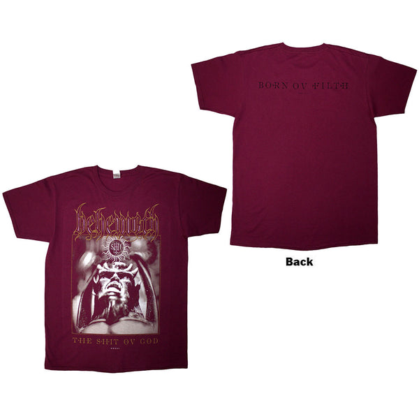 Behemoth | Official T-Shirt | The Shit Ov God Cover (Back Print)