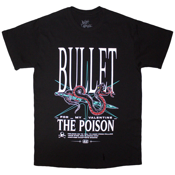 Bullet For My Valentine | Official T-Shirt | The Poison Snake