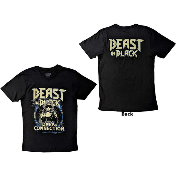 Beast in Black | Official Band T-Shirt | Dark Connection Girl (Back Print)