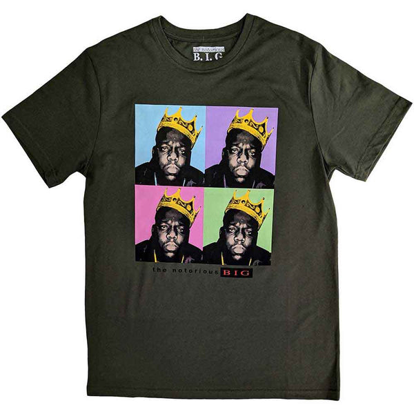 Biggie Smalls | Official Band T-Shirt | Crown Pop Art