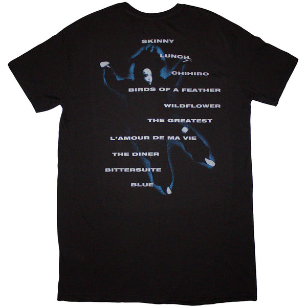 Billie Eilish | Official Ladies T-Shirt Dress | HMHAS Tracklist (Back Print)