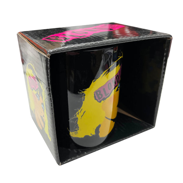 Blondie boxed Coffee Mug featuring the 'Punk Logo' design motif
