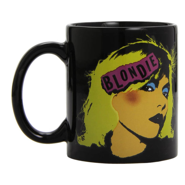 Blondie boxed Coffee Mug featuring the 'Punk Logo' design motif