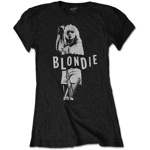SALE Blondie | Official Ladies T-Shirt | Mic. Stand 40& OFF