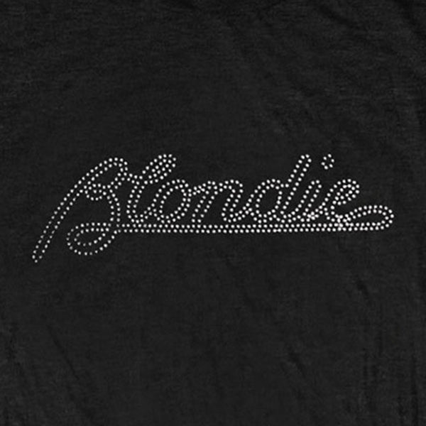 Blondie | Official Ladies T-Shirt | Diamante Logo