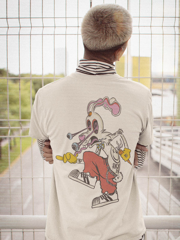 Blink-182 | Official Band T-Shirt | Roger Rabbit (Back Print)