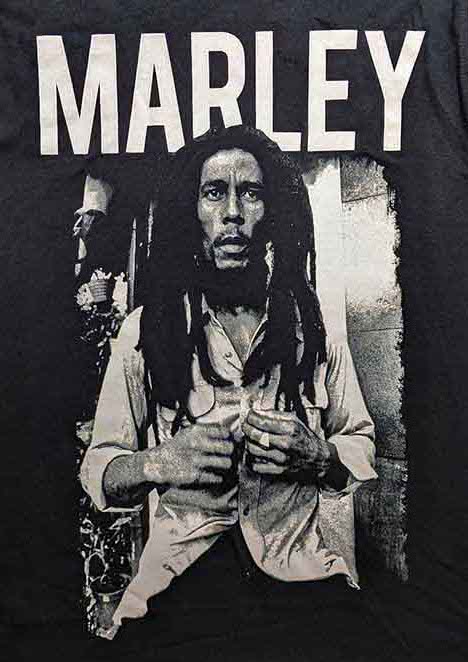 Bob Marley | Official Band Tank Top | Marley B&W