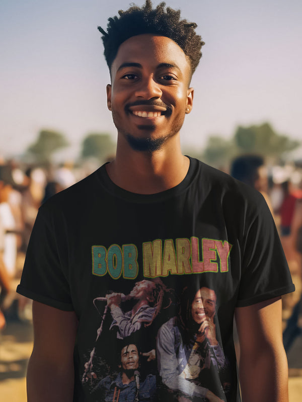 Bob Marley | Official Band T-Shirt | One Love Homage
