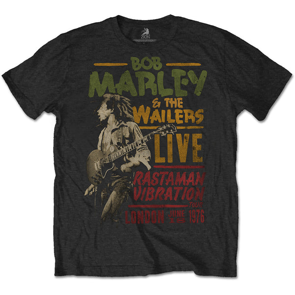 SALE | Bob Marley | Official T-Shirt | Rastaman Vibration Tour 1976