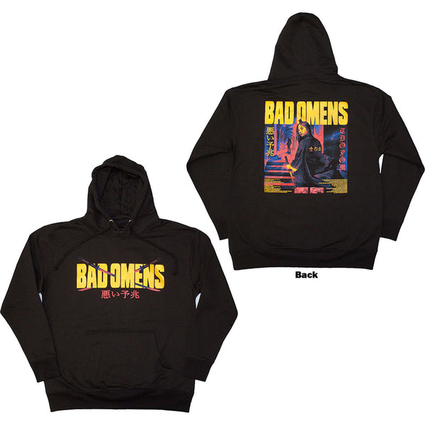 Bad Omens | Official Pullover Hoodie | Samurai Woman (Back Print)