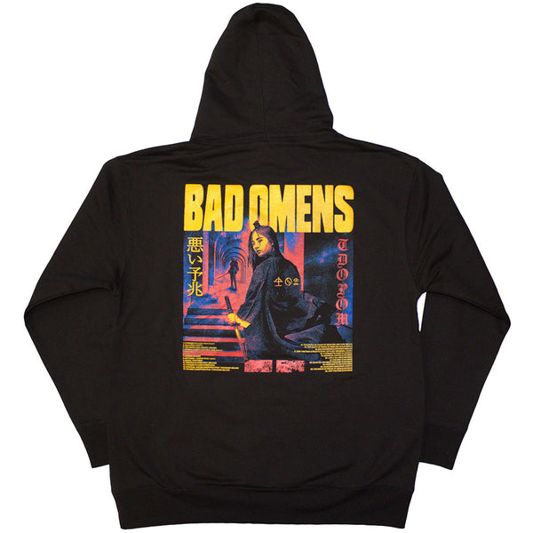 Bad Omens | Official Pullover Hoodie | Samurai Woman (Back Print)