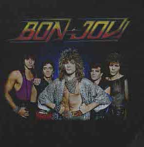 Bon Jovi | Official Band T-Shirt | Tour '84 Back Print