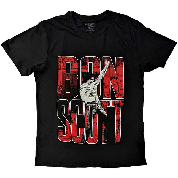 Bon Scott | Official Band T-Shirt | Big Type