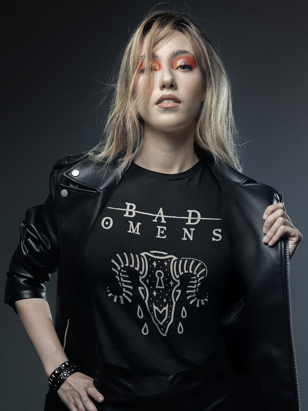 Bad Omens | Official Band T-Shirt | Ram Skull