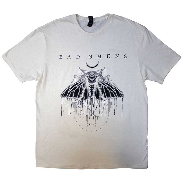 Bad Omens | Official Band T-Shirt | Moth (Natural)